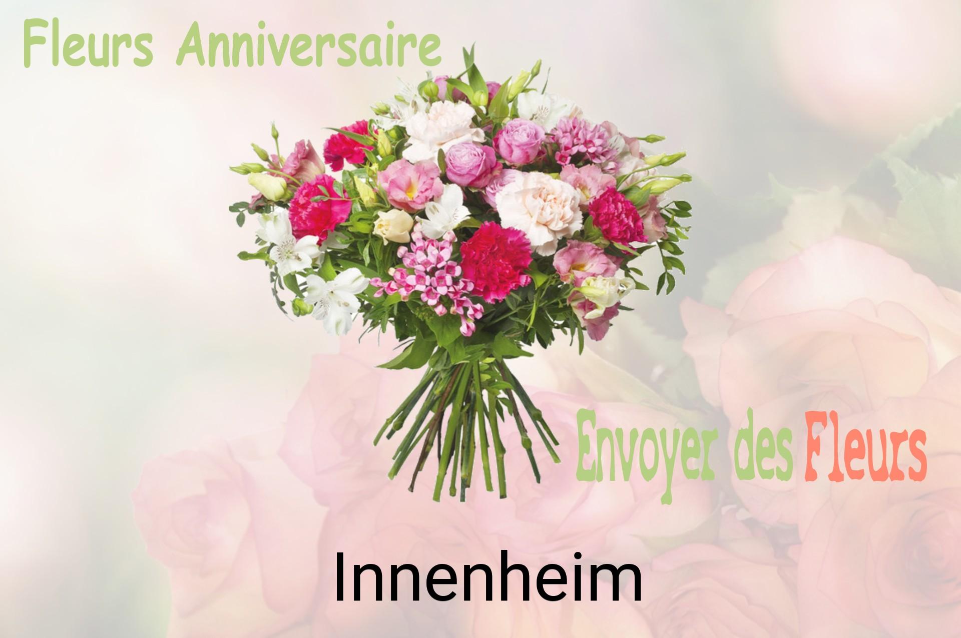 Bouquet de fleurs d’anniversaire livré à Innenheim